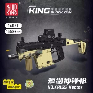 Building Blocks Gun - Kriss Vector (1558 pcs)