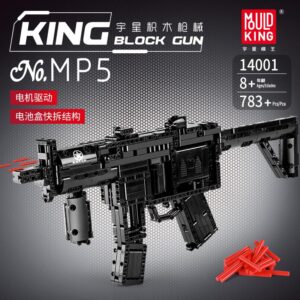 Building Blocks Gun - MP5 Machine Gun SMG Motorized (783pcs)