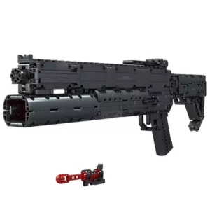Building Blocks Gun - Motorized Grenade Launcher (1333pcs)