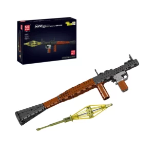 Building Blocks Gun - RPG-7 Motorized RPG Rocket Grenade Launcher (1706pcs)