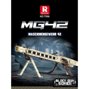 Building Blocks Gun - MG-42 Electric Machine Gun (1886pcs)
