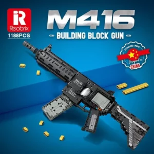 Building Blocks Gun - M416 AR Assault Rifle (1188pcs)