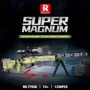 Building Blocks Gun - Accuracy International AWM Sniper Rifle (1336pcs)