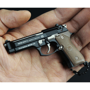 Mini Guns Beretta Black/Brown Key Chain