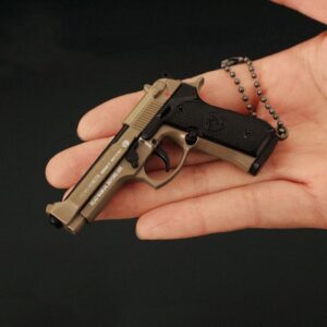 Mini Guns Beretta FDE Key Chain